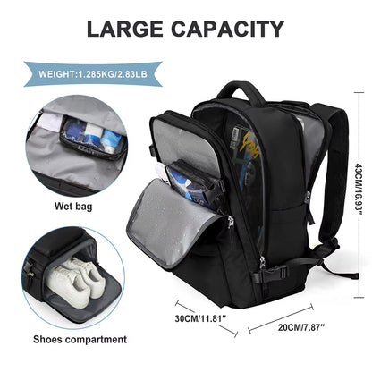 Women Backpack Travel Cabin Airplane Wizzair 40X30X20 Backpack Travel Cabin Hand Luggage Handbag Mens Backpack Notebook Backpack