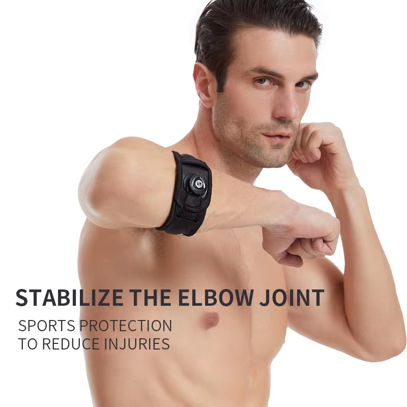 1PC/2PC  Adjustable Basketball Tennis Golf Elbow Support Golfer'S Strap Elbow Pads Lateral Pain Syndrome Epicondylitis