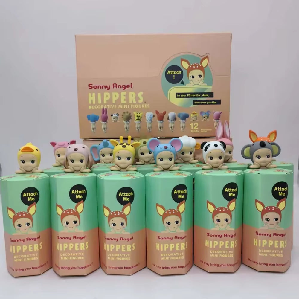 Sonny Angel Animal Blind Box Image Accessories Fashion Toy Dolls Fans Christmas Gifts Car Screens Mobile Phone Decorations