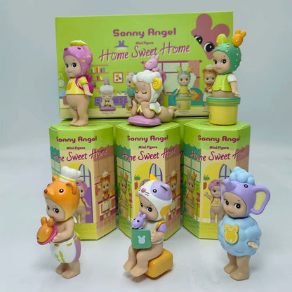 Sonny Angel Home Sweet Home Series Blind Box Ornaments Dolls Fans Children Model Desktop Decoration Birthday Gift Toys