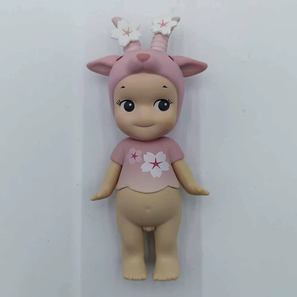 Sonny Angel Pink Cherry Blossom Series Blind Box Toys Mystery Box Kawaii Lucky Cute Doll Decoration Collect Model Couple Gifts