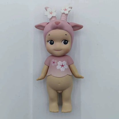 Sonny Angel Pink Cherry Blossom Series Blind Box Toys Mystery Box Kawaii Lucky Cute Doll Decoration Collect Model Couple Gifts