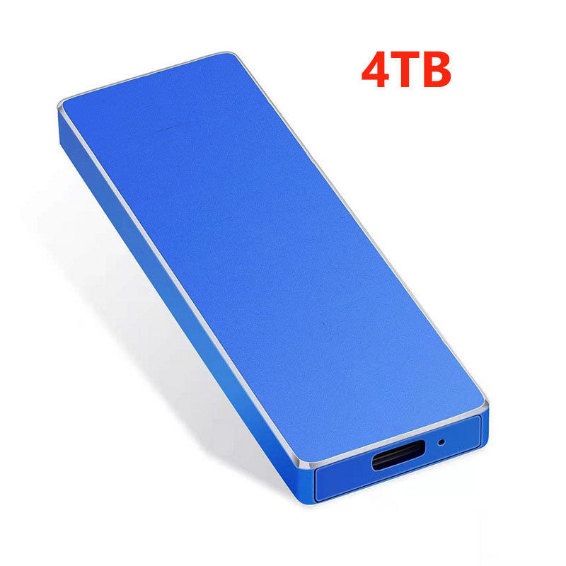 New Alloy Mini Slim SSD Hard Drive High Speed Mobile Solid State Drive 2TB 8TB 16TB Large Capacity Hard Disk External USB 3.1