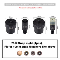 205 Snap Mold (4Pcs)