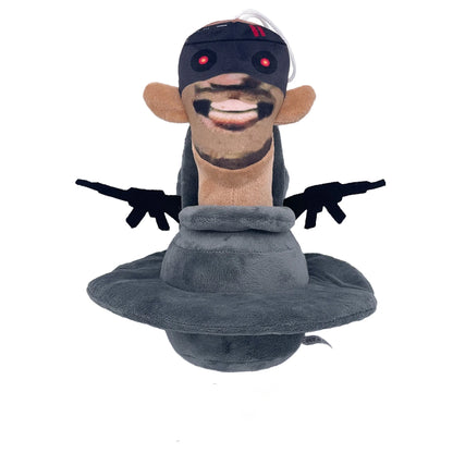 Skibidi Toilet Bosses Titan TV Man Cameraman Plush Toys for Fans and Friends Beautifully Stuffed Animals Doll Christmas Gift