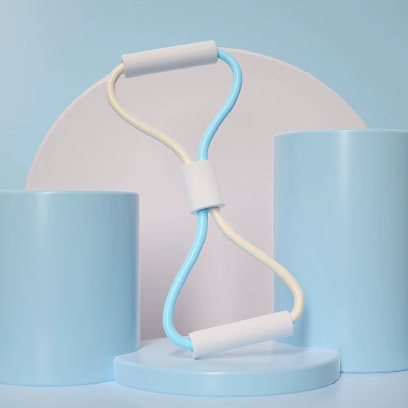 Yoga Resistance Bands Elastic Band Sports Exercise Puller 8-Shaped Chest Expander for Body Building Home Gym Fitness Equipment