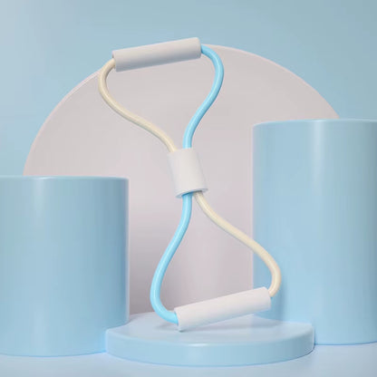 Yoga Resistance Bands Elastic Band Sports Exercise Puller 8-Shaped Chest Expander for Body Building Home Gym Fitness Equipment