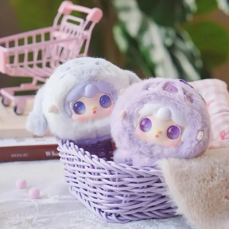 Yooki V6 Ocean Baby Series Blind Box Vinyl Pendant Plush Doll Bag Decoration Keychain Collect Toys Mystery Box Kid Birthday Gift