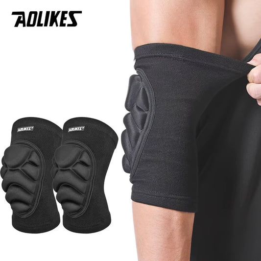 1 Pair Foam Elbow Pads Anti-Collision Sports Roller Skating Anti-Fall Volleyball Riding Street Dance Elbow Protector