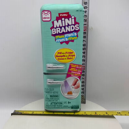 Mini Fridge Surprise Ball Mini Brands Miniature Figure Delicious Food Mystery Blind Box Toy Collectible Ornaments Kids Gifts