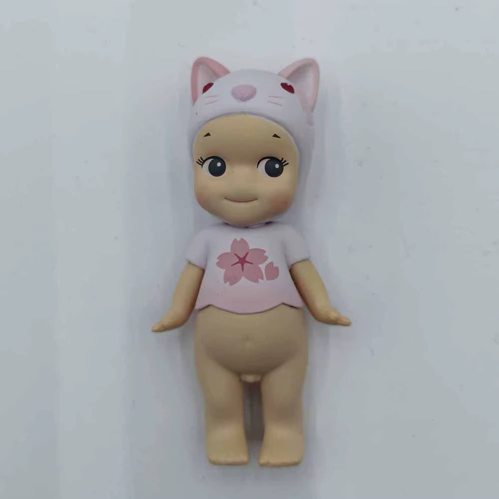 Sonny Angel Pink Cherry Blossom Series Blind Box Toys Mystery Box Kawaii Lucky Cute Doll Decoration Collect Model Couple Gifts