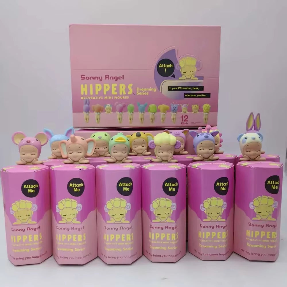 Sonny Angel Blind Box Dreaming Series Mini Anime Figures Ornaments Dolls Fans Children Christmas Birthday Toys Gifts