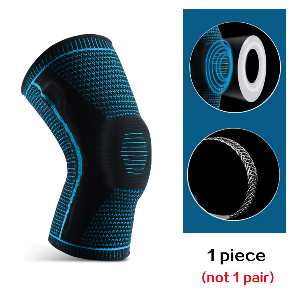 1 PCS Professional Sport Knee Brace for Arthritis Crossfit Protector Support Pads Meniscus Tear Joint Pain Relief Running Riding