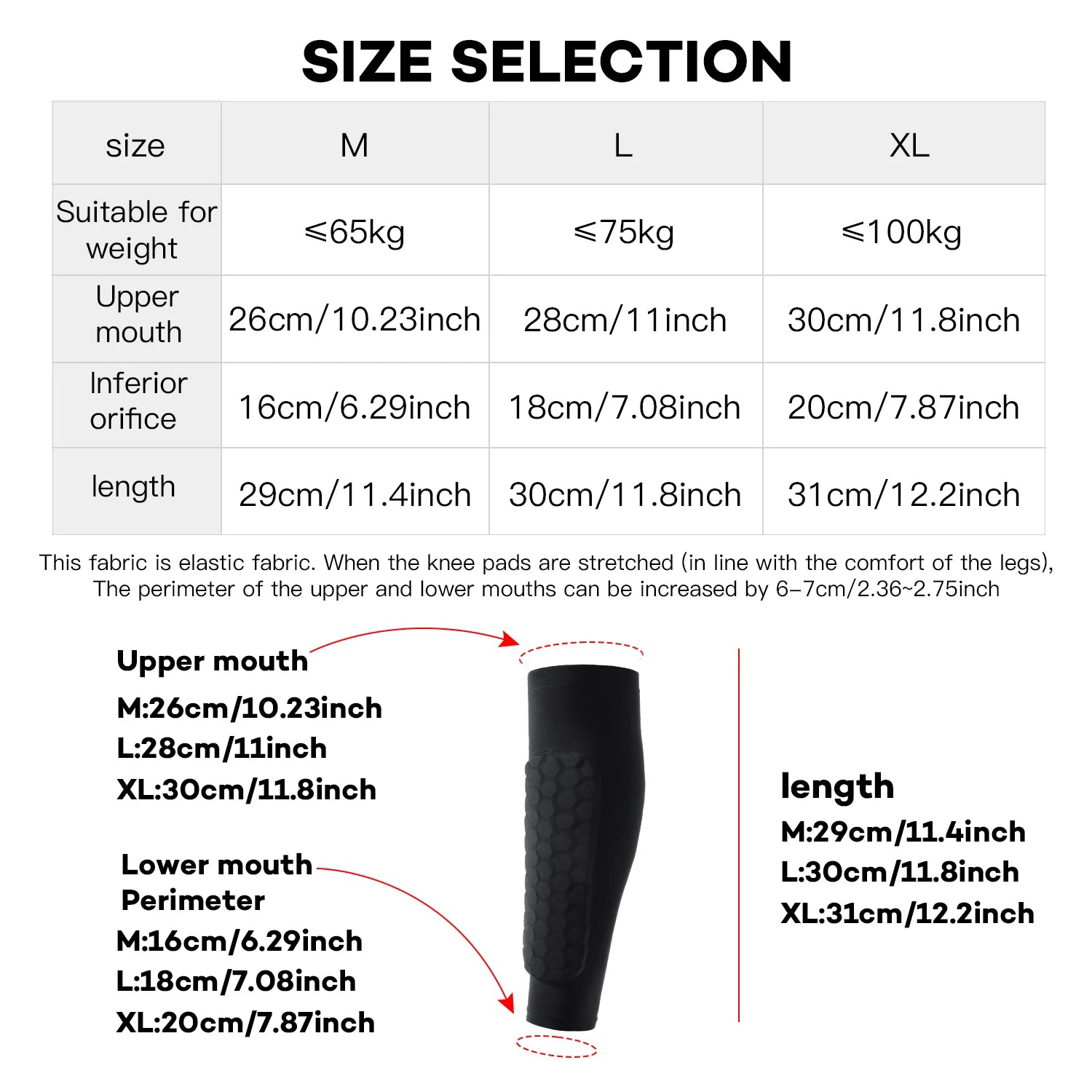 1 PC Leg Sleeves Shin Guards Shockproof Honeycomb Nylon Support Sock Shin Protector Soccer Gear Soccer Shields Sports Legging