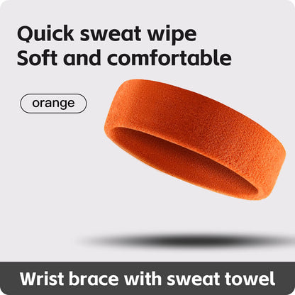 1 PC Towel Cloth Headband Sweat Bandage Sport Head Hair Band Workout Tennis Fitness Jog Basketball Running Sweatband Women Men