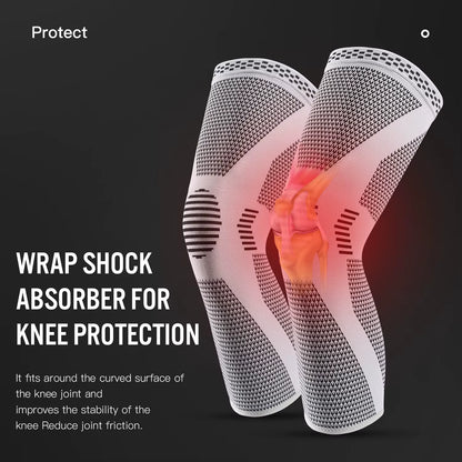 1 Piece of Compressed Knee Support Sleeve, Elastic and Breathable Knee Pad, Support Knee Pad, Gym Sports Protector, Basketball A