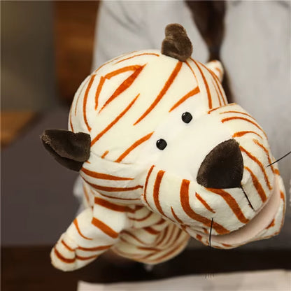 Soft Stuffed Toy Doll Animal Plush Doll Educational Baby Toys Lion Elephant Monkey Giraffe Tiger Bunny Kawaii Hand Finger Puppet