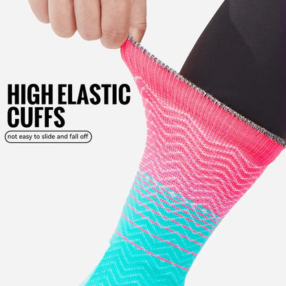 Socks Athletic Cushion Moisture Wicking Sports Socks Thicke Towel Bottom Sweat Absorbing Hiking Basketball Running Socks