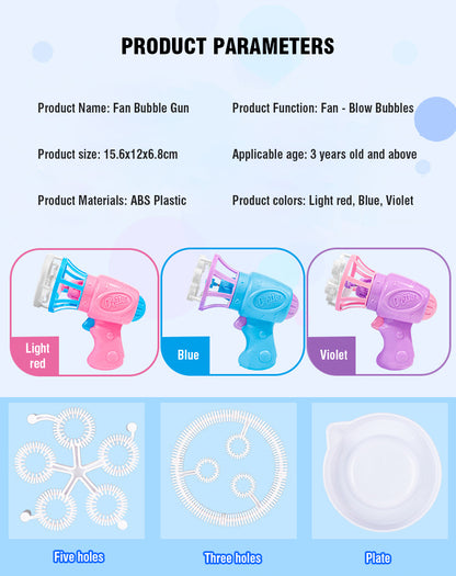 Bubble Gun Creative Bubble Guns Toys Soap Bubbles Machine Blower Maker Toy Outdoor Party Games Toys for Kids Boys Girls Children