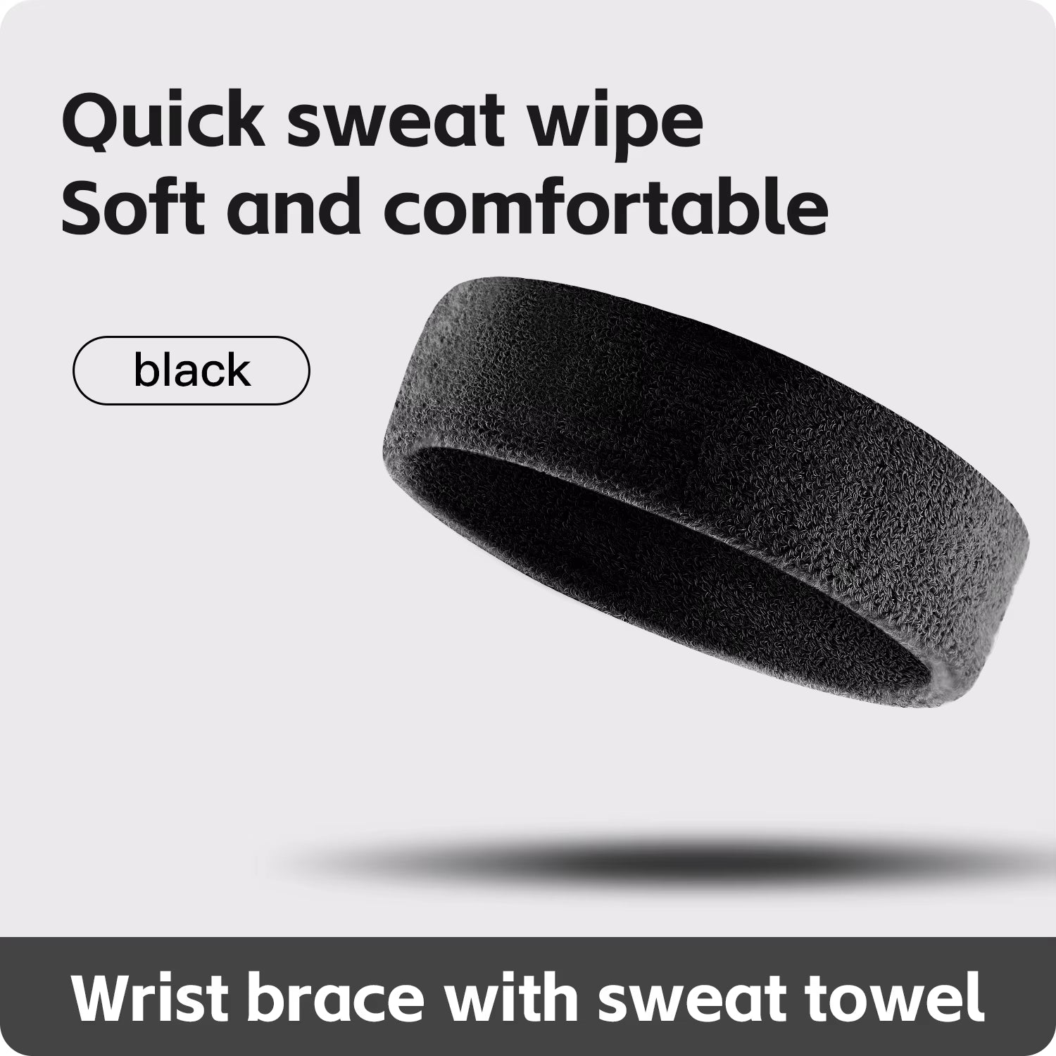 1 PC Towel Cloth Headband Sweat Bandage Sport Head Hair Band Workout Tennis Fitness Jog Basketball Running Sweatband Women Men