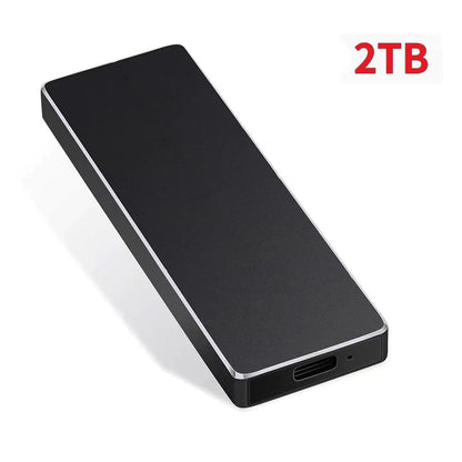 New Alloy Mini Slim SSD Hard Drive High Speed Mobile Solid State Drive 2TB 8TB 16TB Large Capacity Hard Disk External USB 3.1