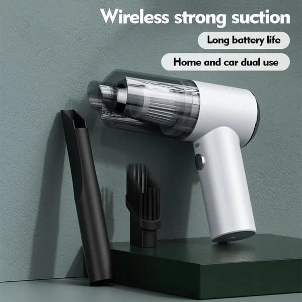 120W 6000Pa/9000Pa 3 in 1 Car/Home Wireless Handheld Vacuum Cleaner Compressor Inflator