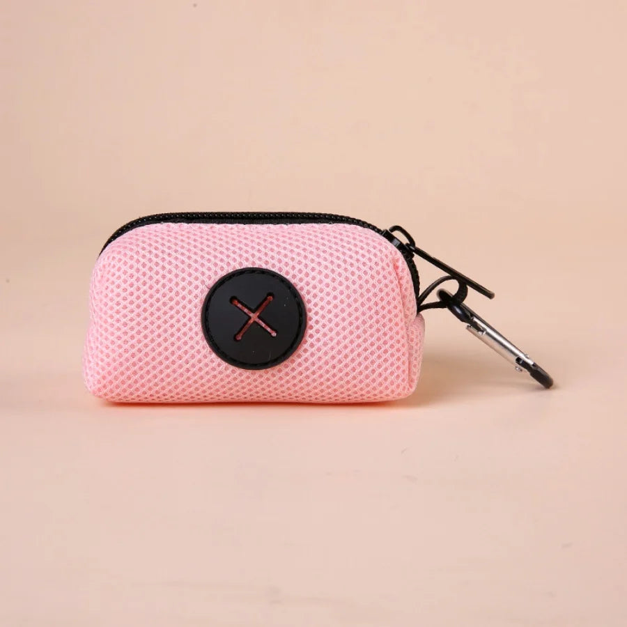 Dog Poop Bag Carrier Portable Pet Waste Bag Dispenser Luxury Stylish Dog Garbage Holder Dispensers Cleaning Supplies