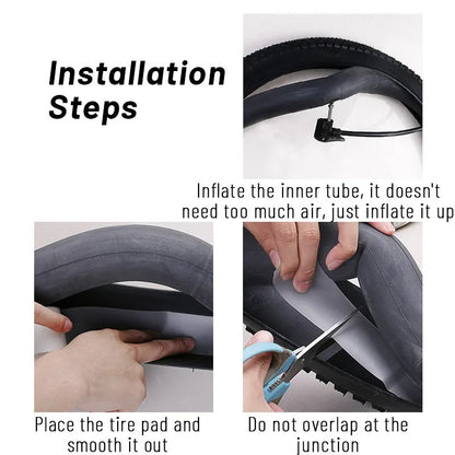 Bicycle Puncture Proof Belt 26" 27'' 29" 700C Bicycle Tire Liner Inner Tube Protector Road Mountain Bike Repair Stab Tape Pad