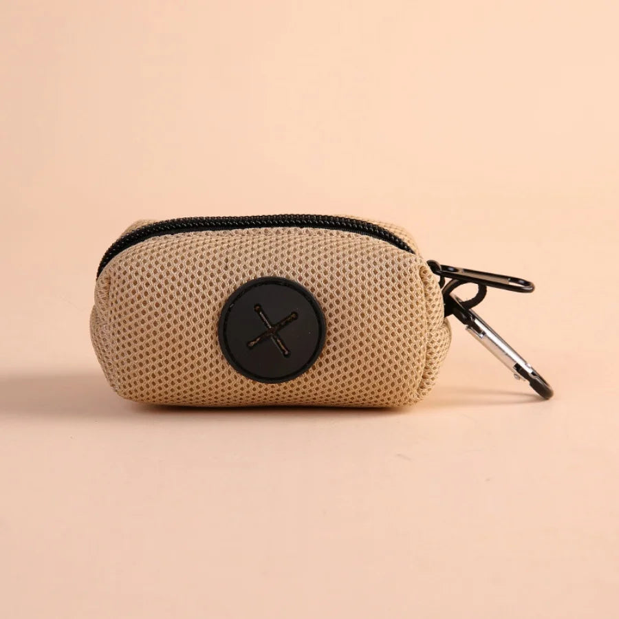 Dog Poop Bag Carrier Portable Pet Waste Bag Dispenser Luxury Stylish Dog Garbage Holder Dispensers Cleaning Supplies