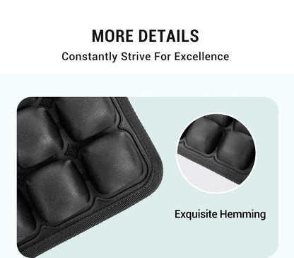 1pc 3D Ergonomic Chair Cushion For Long Sitting, Office Chair Car Seat Cushion, Adjustable Inflatable Cushion