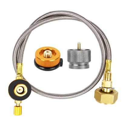 Camping Gas Stove Gas Refill Adapter Outdoor Cylinder Filling Adapter Gas Tank Furnace Connector Accessories Camping Equipment