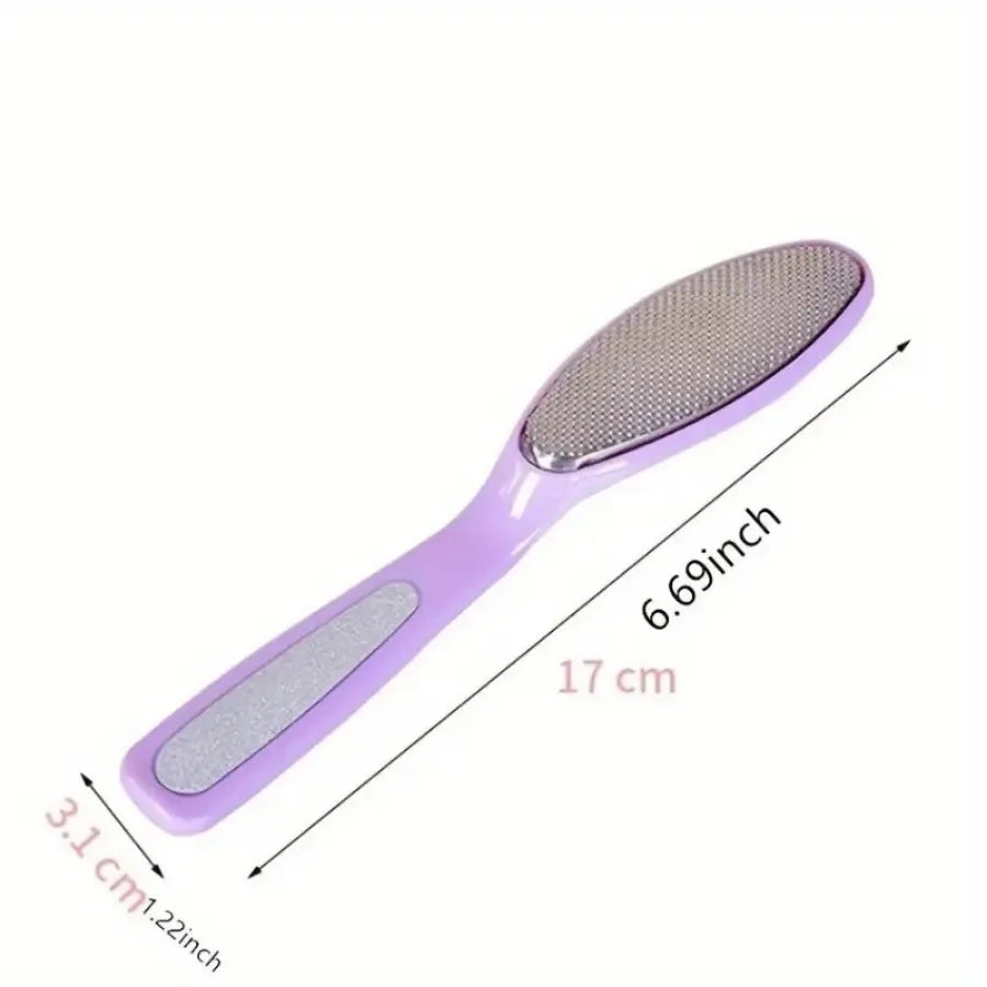 1 Piece Random Color Stainless Steel Foot Grinder, Effectively Removes Hard and Dead Skin, Suitable for Excellent Foot Care