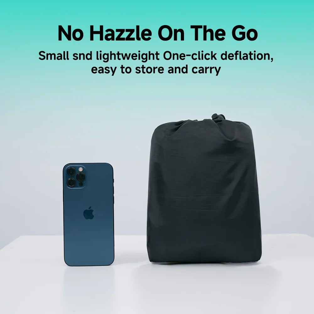 1pc 3D Ergonomic Chair Cushion For Long Sitting, Office Chair Car Seat Cushion, Adjustable Inflatable Cushion