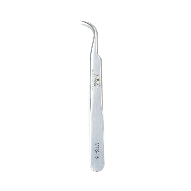 100% VETUS Original Eyelashes Tweezers MTS Series New Style Anti Static Ultra Fine Tip Improve for 3D 6D Lashes Extensions ESD