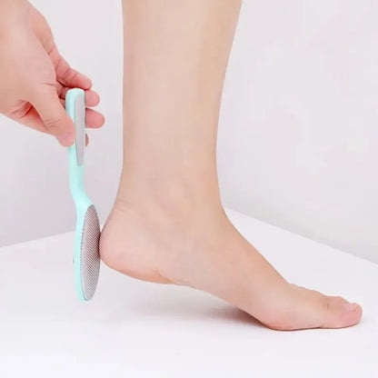 1 Piece Random Color Stainless Steel Foot Grinder, Effectively Removes Hard and Dead Skin, Suitable for Excellent Foot Care