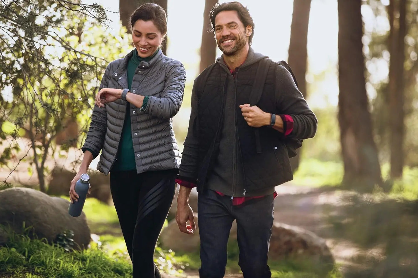 Fitbit Charge 3 Fitness Tracker Smart Watch Heart Rate Monitor Sleep Steps Exercise Waterproof Band for Men Women Health Sports