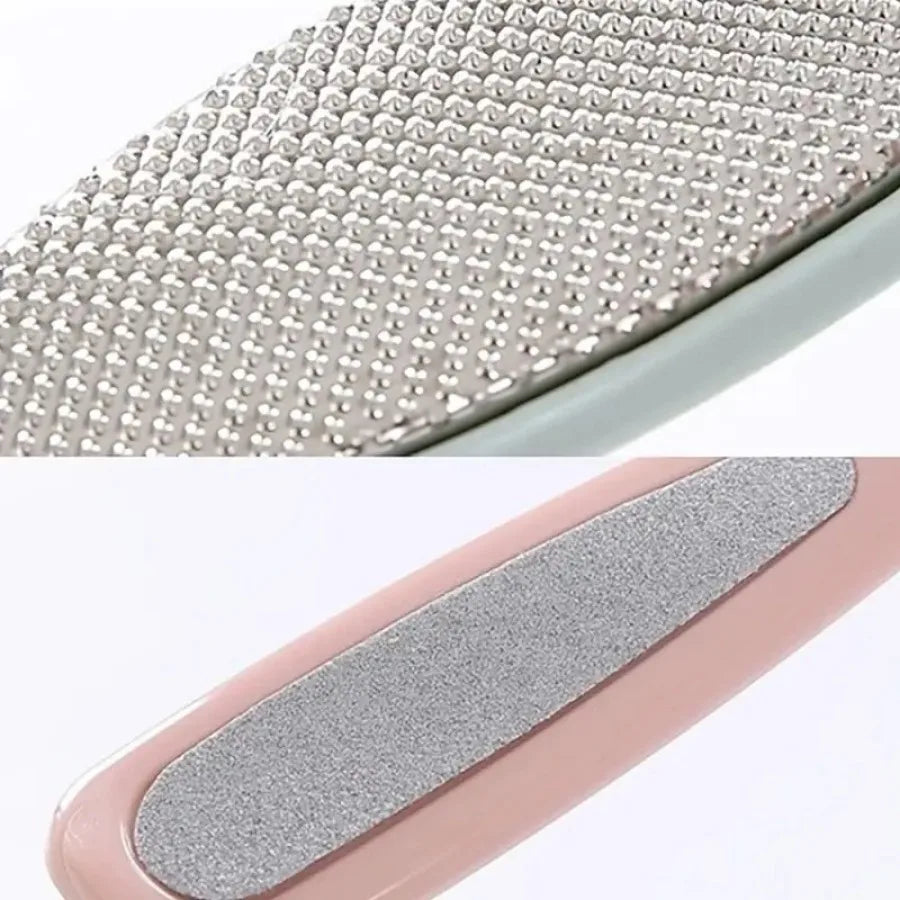 1 Piece Random Color Stainless Steel Foot Grinder, Effectively Removes Hard and Dead Skin, Suitable for Excellent Foot Care