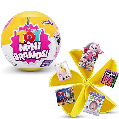 Zuru Surprise Toy My Mini Brands Kawaii Baby Food Figure Miniature Toys Mystery Blind Box Original Collectible Kids Gift Toys