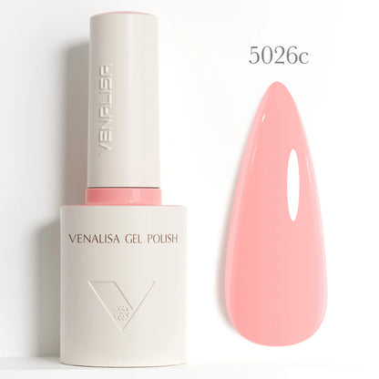 VENALISA 10ml Nail Gel Polish 90Colors HEMA/TPO Free UV LED Soak Off Long Lasting High Gloss Base TopCoat for Salon DIY Manicure