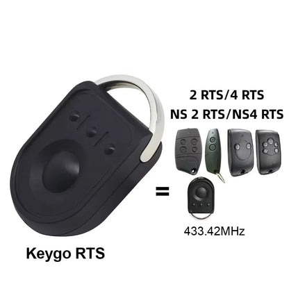 For Remote Control SOMFY NS 2 / NS 4 / 4RTS 433.42MHz 1841064 / 1841026 Transmitter