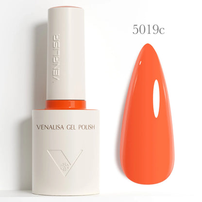VENALISA 10ml Nail Gel Polish 90Colors HEMA/TPO Free UV LED Soak Off Long Lasting High Gloss Base TopCoat for Salon DIY Manicure