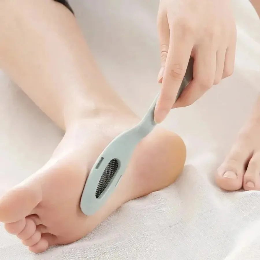 1 Piece Random Color Stainless Steel Foot Grinder, Effectively Removes Hard and Dead Skin, Suitable for Excellent Foot Care