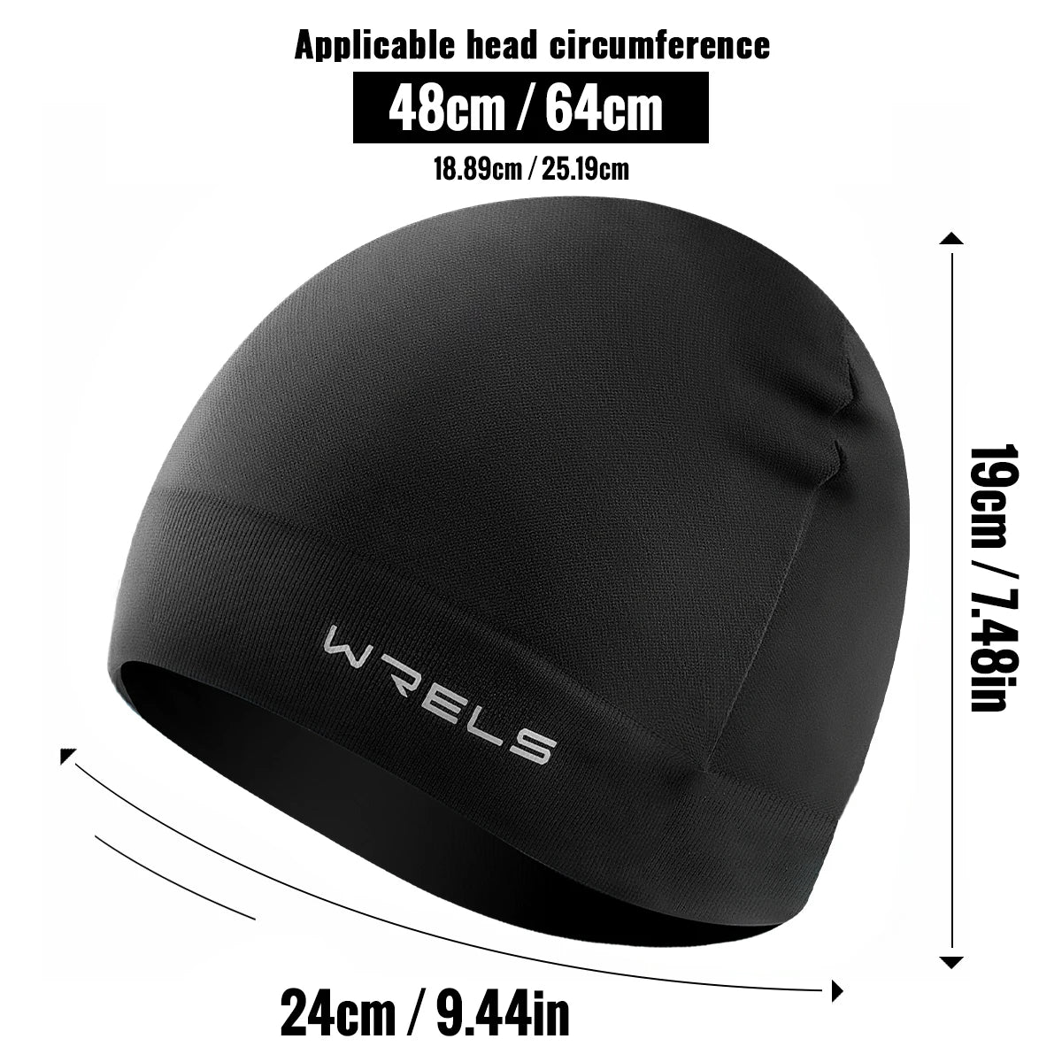 1pc Winter Warm Running Sports Hat for Men and Women Soft Eastic Fitness Hiking Windproof Hat