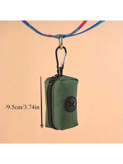 Dog Poop Bag Carrier Portable Pet Waste Bag Dispenser Luxury Stylish Dog Garbage Holder Dispensers Cleaning Supplies