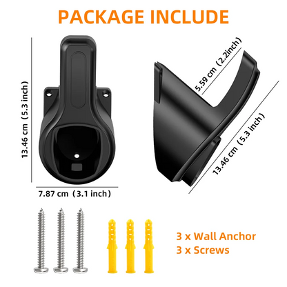 Portable EV Charger Holder Stand — for TESLA Nacs Type 1 Type2 GB/T Car Charger Wall Mount Bracket, Car Charging Cable Bracket