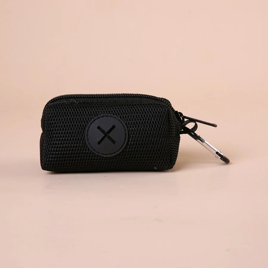 Dog Poop Bag Carrier Portable Pet Waste Bag Dispenser Luxury Stylish Dog Garbage Holder Dispensers Cleaning Supplies