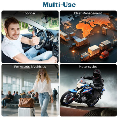 4G LTE GPS Tracker for Vehicle, US Seller, Magnetic Hidden Car Locator, Real-Time Tracking, 60 Days Continuous Battery, 10s Updates, SOS Alarm, Geo-Fence Alerts, Service Plan Required