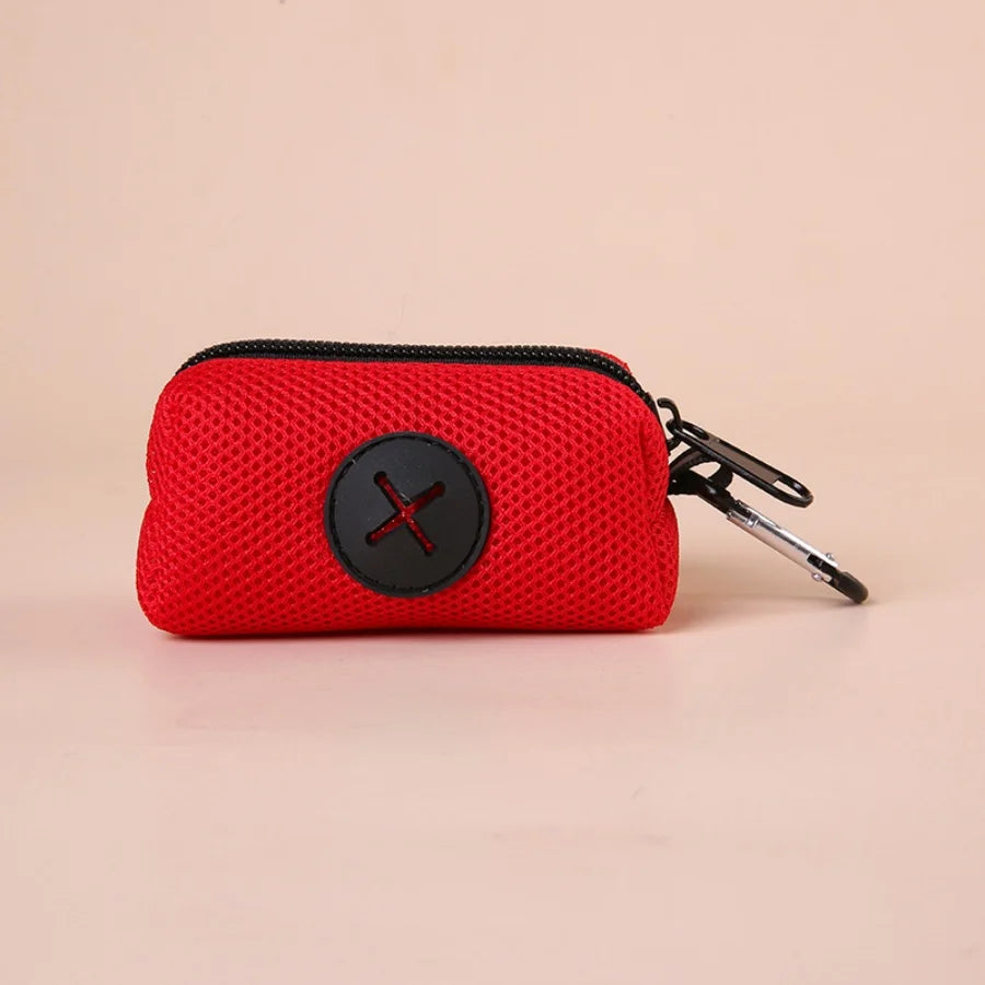 Dog Poop Bag Carrier Portable Pet Waste Bag Dispenser Luxury Stylish Dog Garbage Holder Dispensers Cleaning Supplies