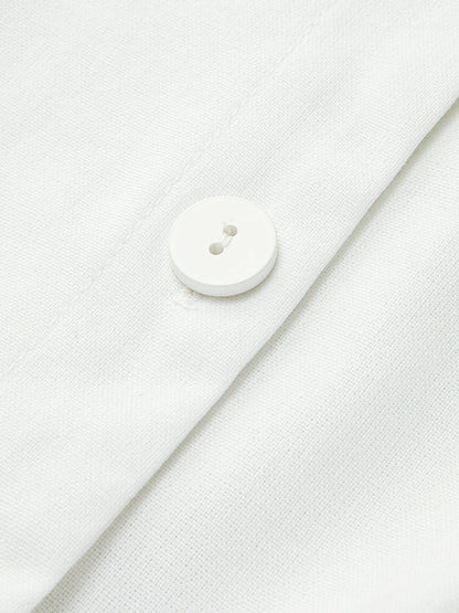Linen Blends Button Up Tank Top