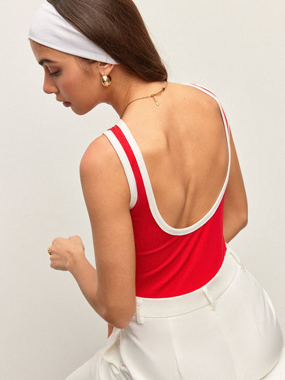 Backless Tank Top